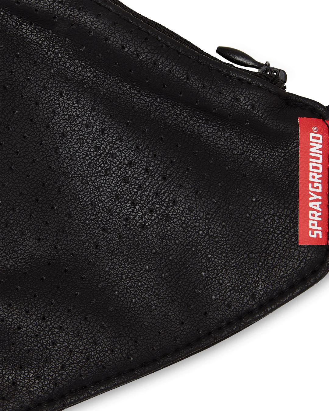 Sprayground DAMAGE CONTROL STASH POCKET VEGAN LEATHER FACE MASK