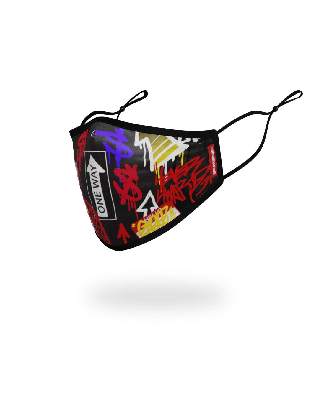Sprayground ADULT ONE WAY FORM-FITTING FACE MASK