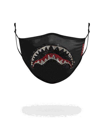 Sprayground ADULT TRINITY SHARK FORM FITTING FACE MASK