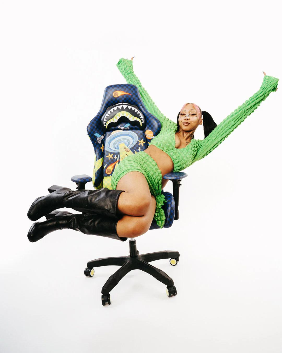 Sprayground SPACE WARPED GAMING CHAIR