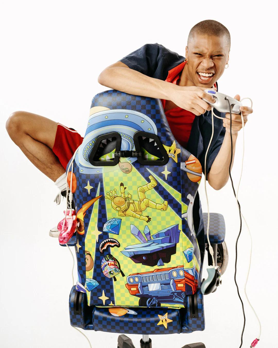 Sprayground SPACE WARPED GAMING CHAIR