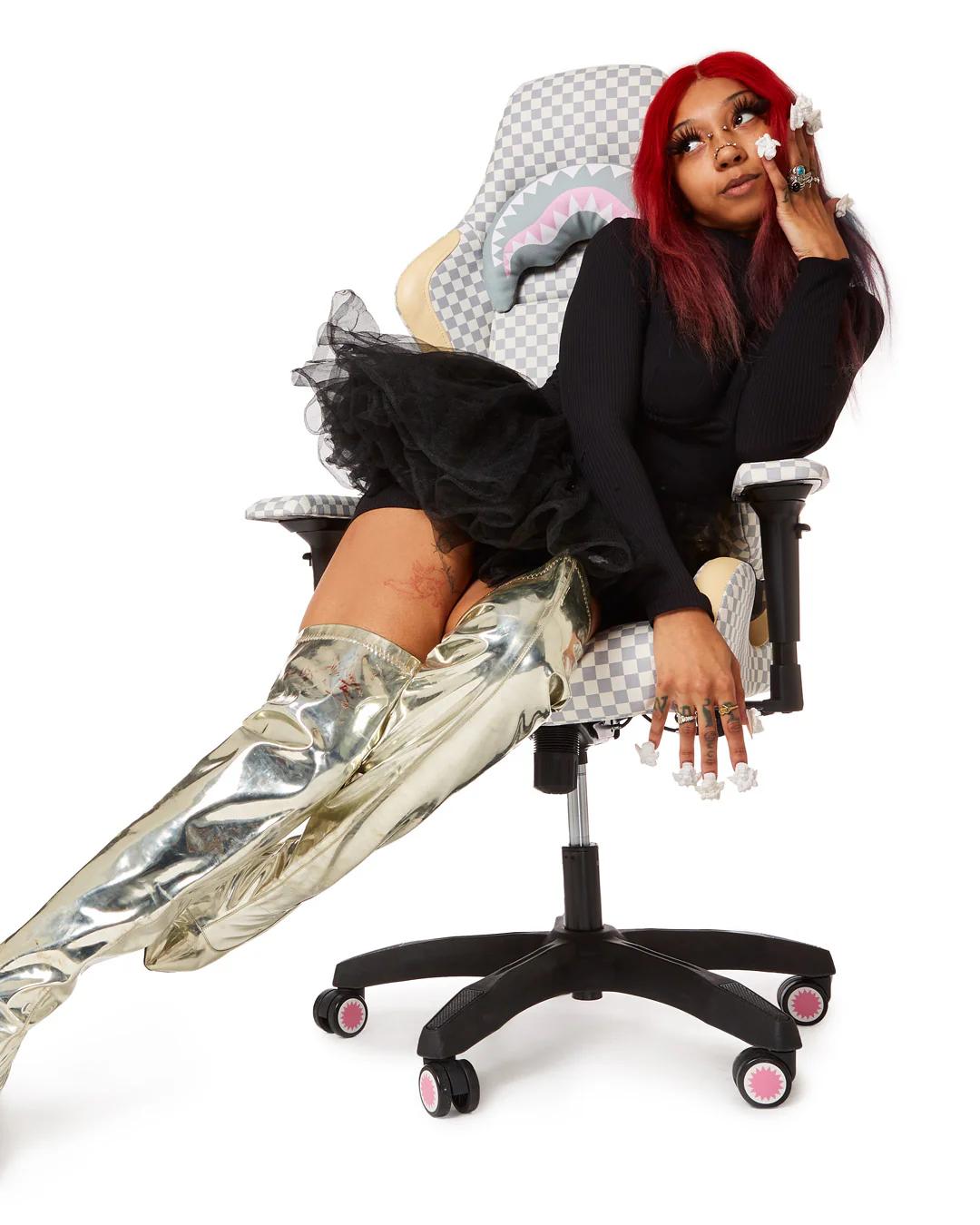 Sprayground AIR TO THE THRONE JETSET GAMING CHAIR - SUPER RARE