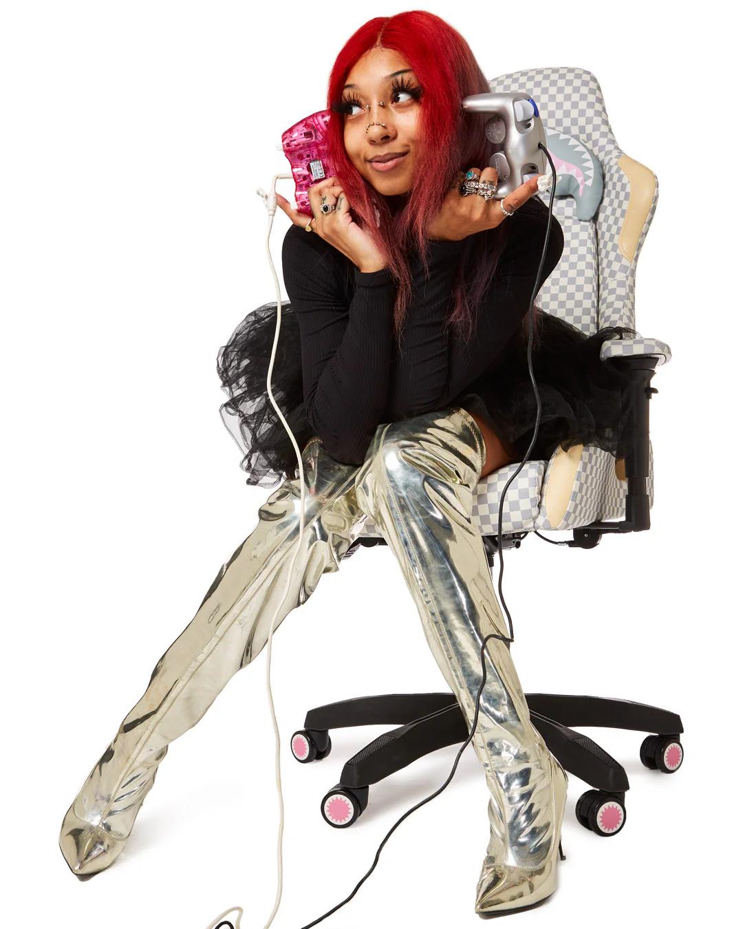 Sprayground AIR TO THE THRONE JETSET GAMING CHAIR - SUPER RARE