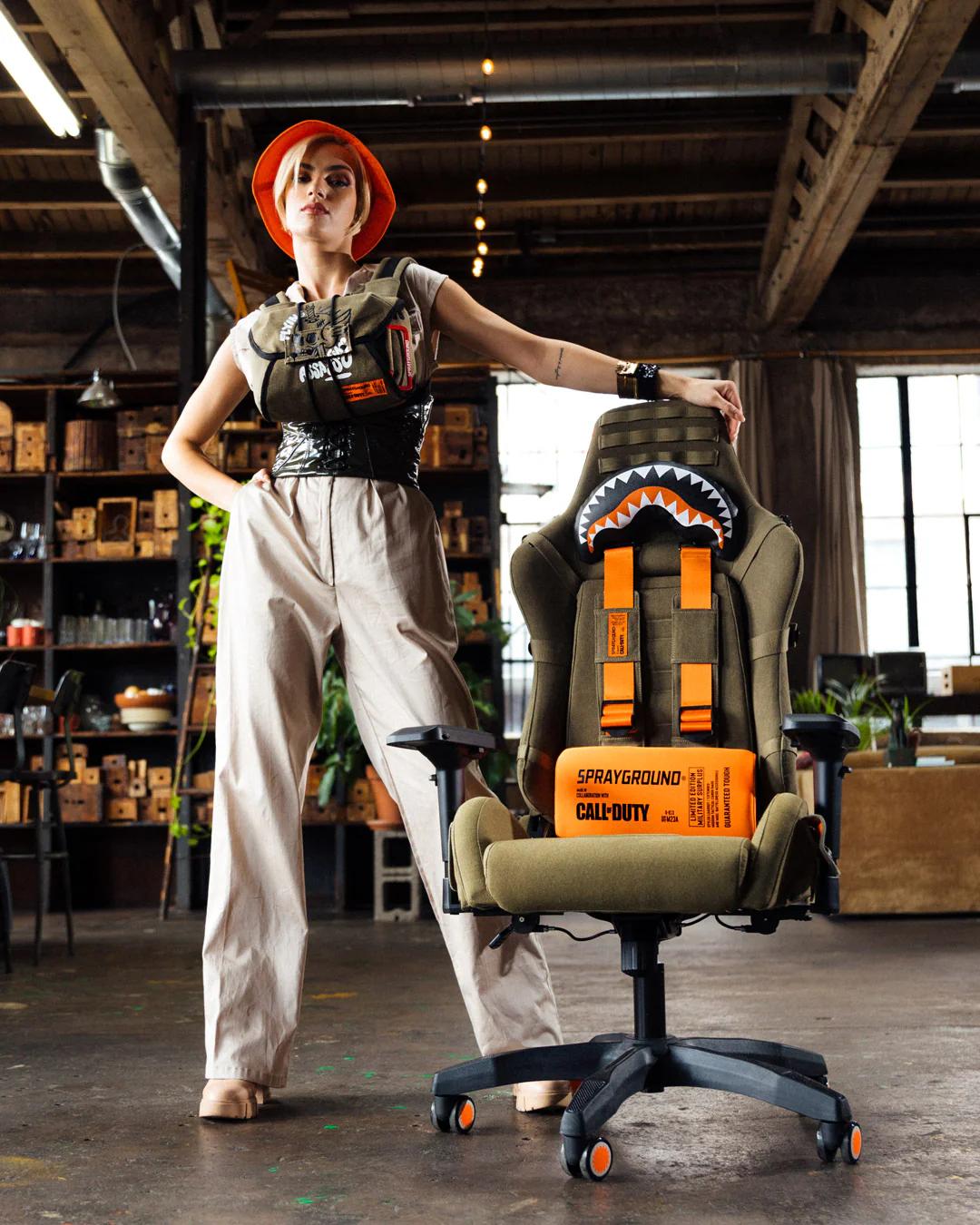 Sprayground CALL OF DUTY READY FOR ACTION GAMING CHAIR