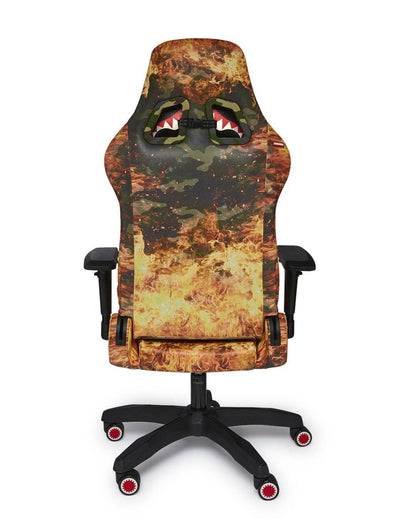 Sprayground FIRE CAMO GAMING CHAIR - SUPER RARE