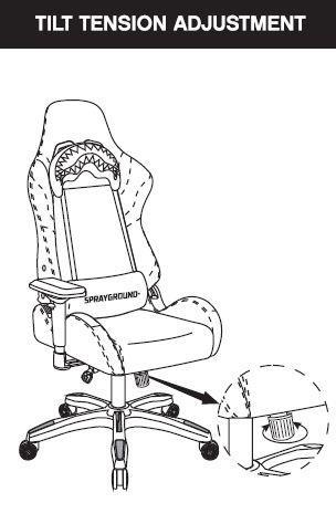 Sprayground CHECK MONEY GAMING CHAIR - SUPER RARE