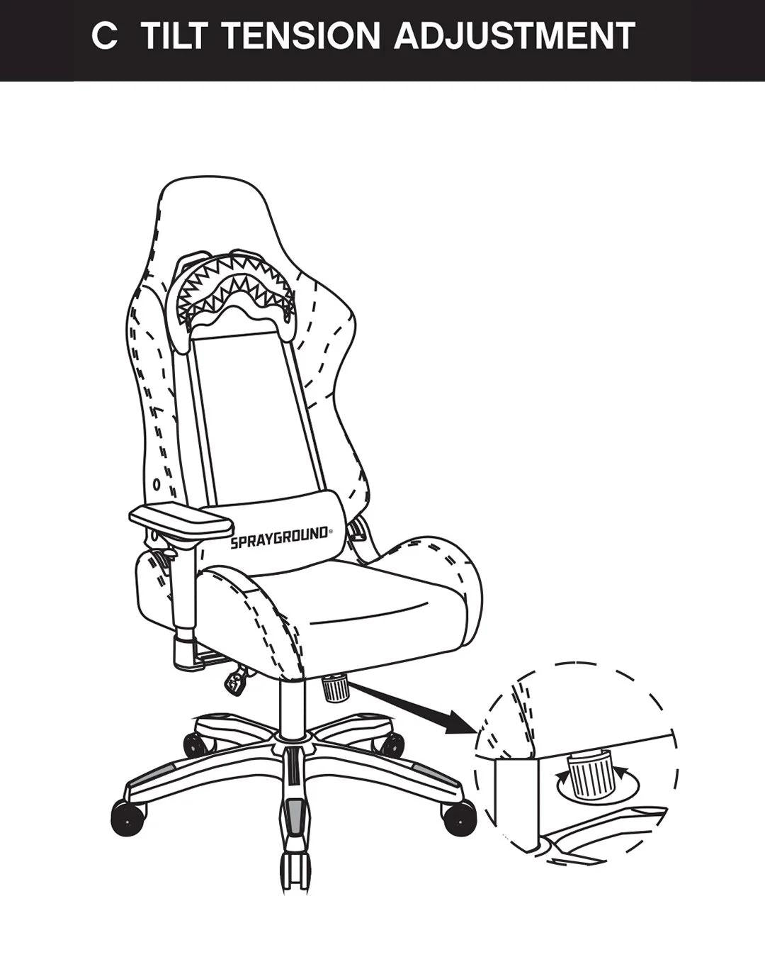 Sprayground 3AM GAMING CHAIR - SUPER RARE