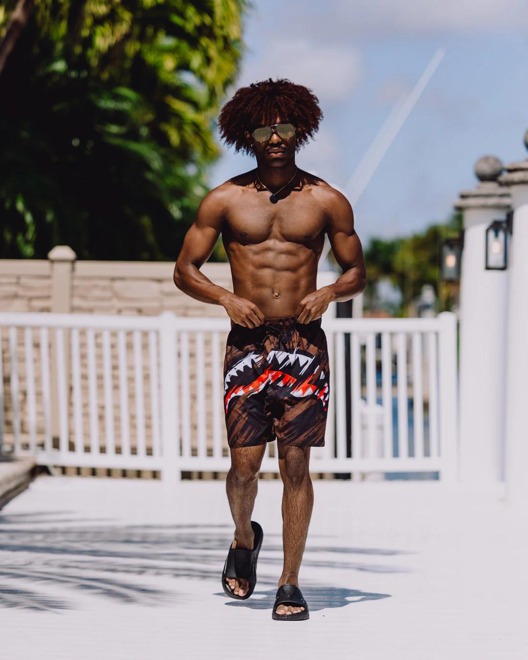 Sprayground DRIFTER SHARK RACER SWIM SHORT