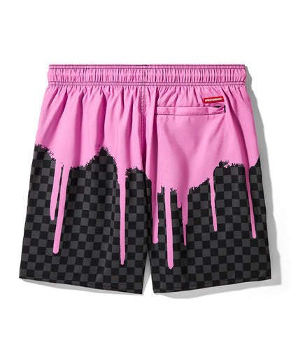 Sprayground OCEAN DRIP CHECK SWIM SHORT