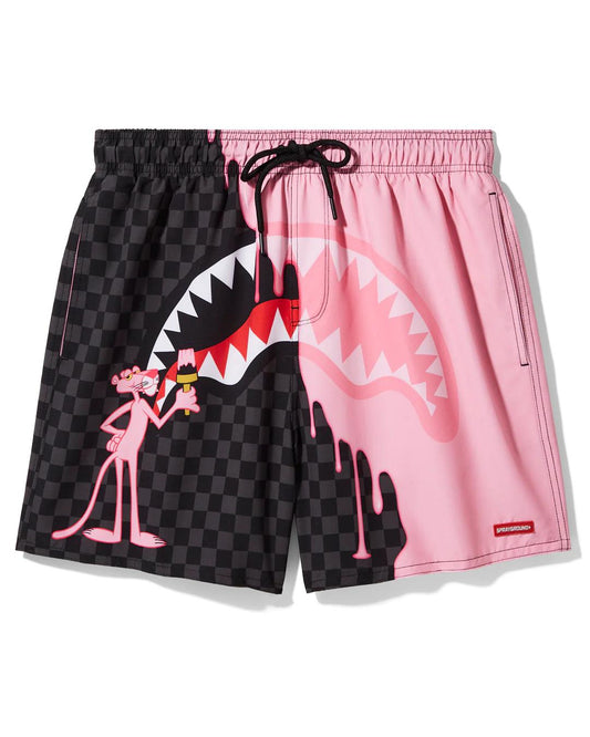 Sprayground PINK PANTHER PINK PAINTER SWIM SHORTS