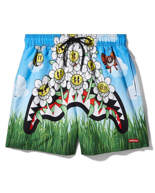 Sprayground CRAZY DAISIES SWIM SHORTS