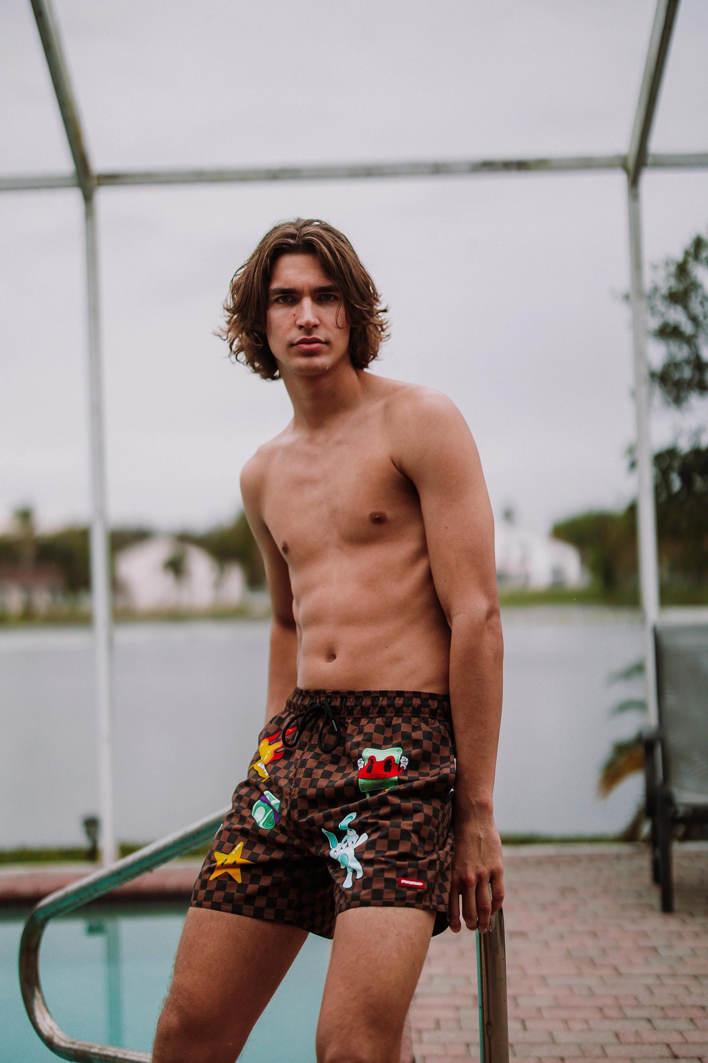 Sprayground LET'S MAKE SOME NOISE SWIM SHORTS