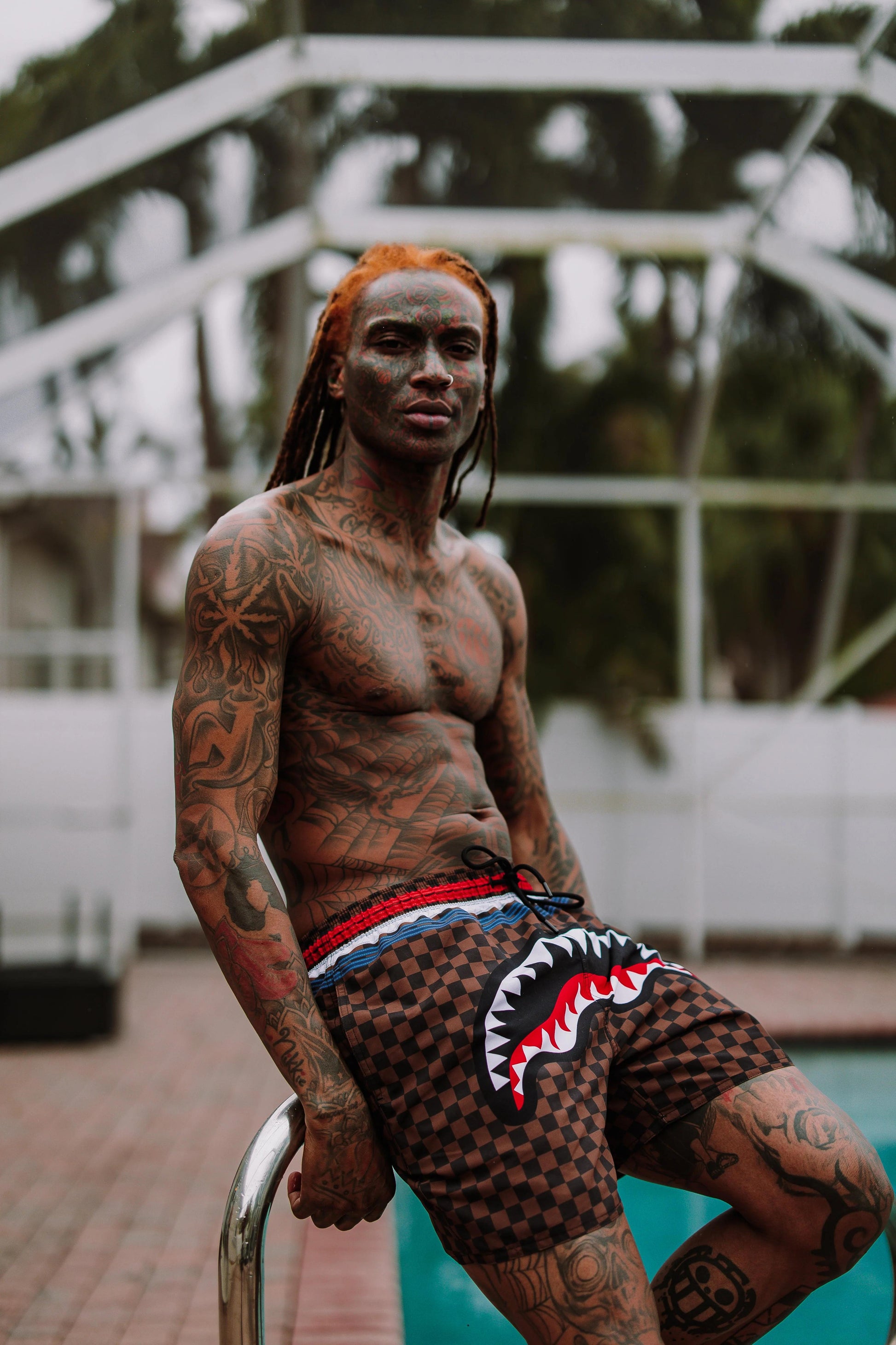 Sprayground SHARKS IN PARIS GT SWIM SHORTS