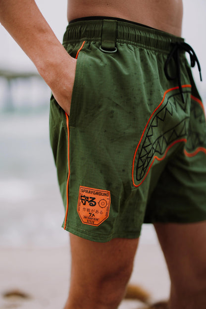 Sprayground SPECIAL OPS GLOBAL HAWK SWIM SHORTS