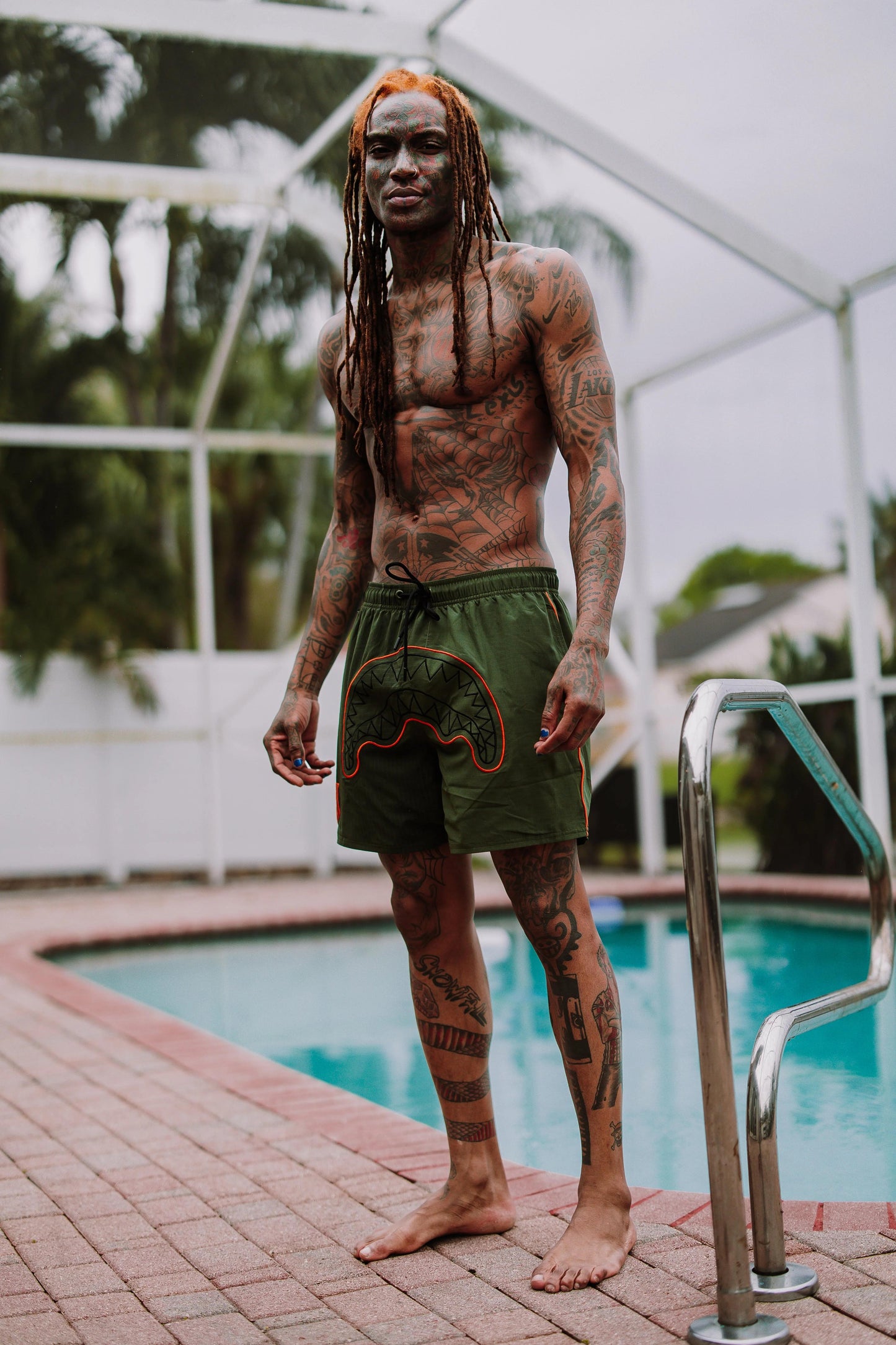 Sprayground SPECIAL OPS GLOBAL HAWK SWIM SHORTS