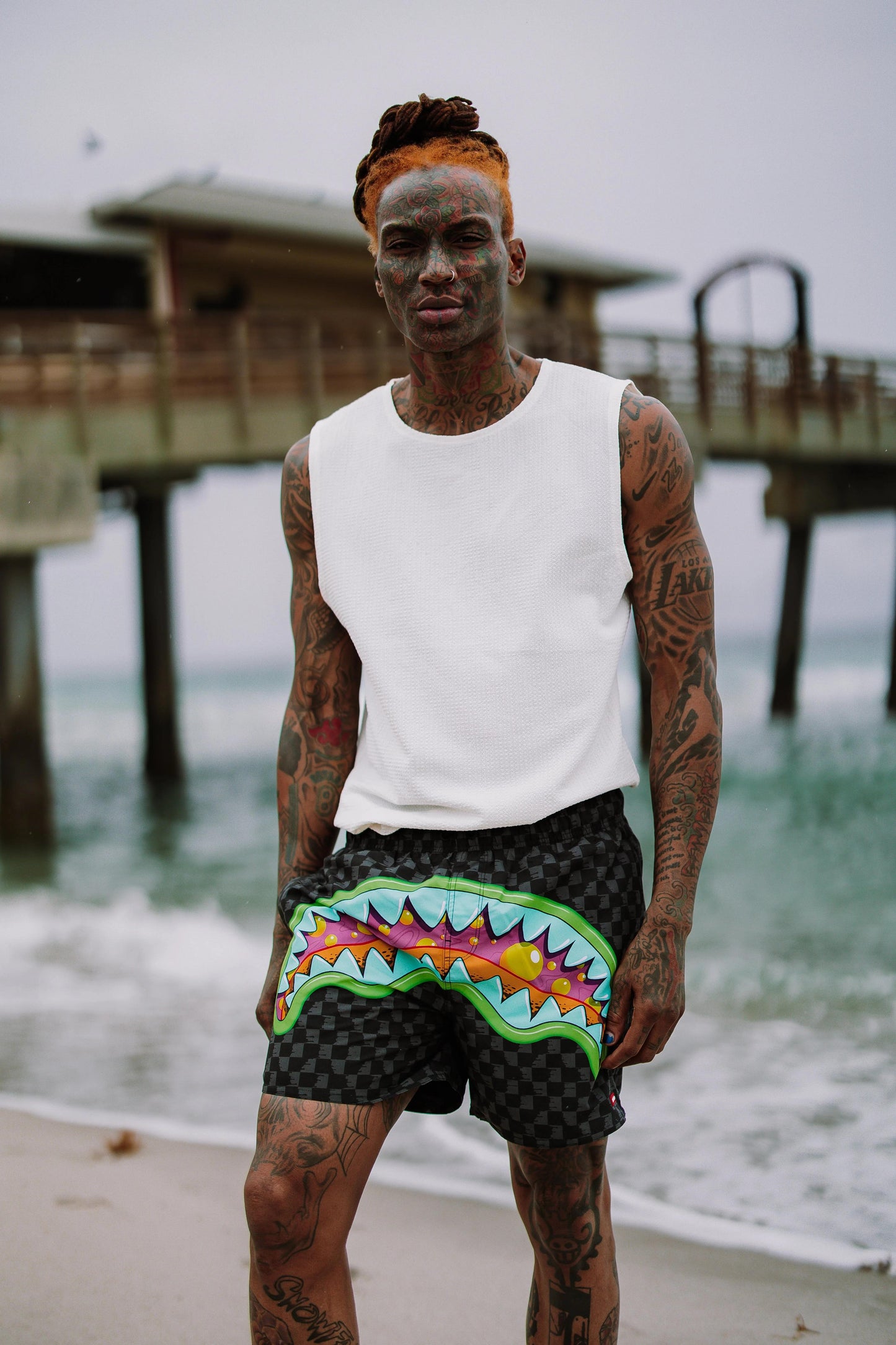 Sprayground SLIME TAKEOVER SWIM SHORTS