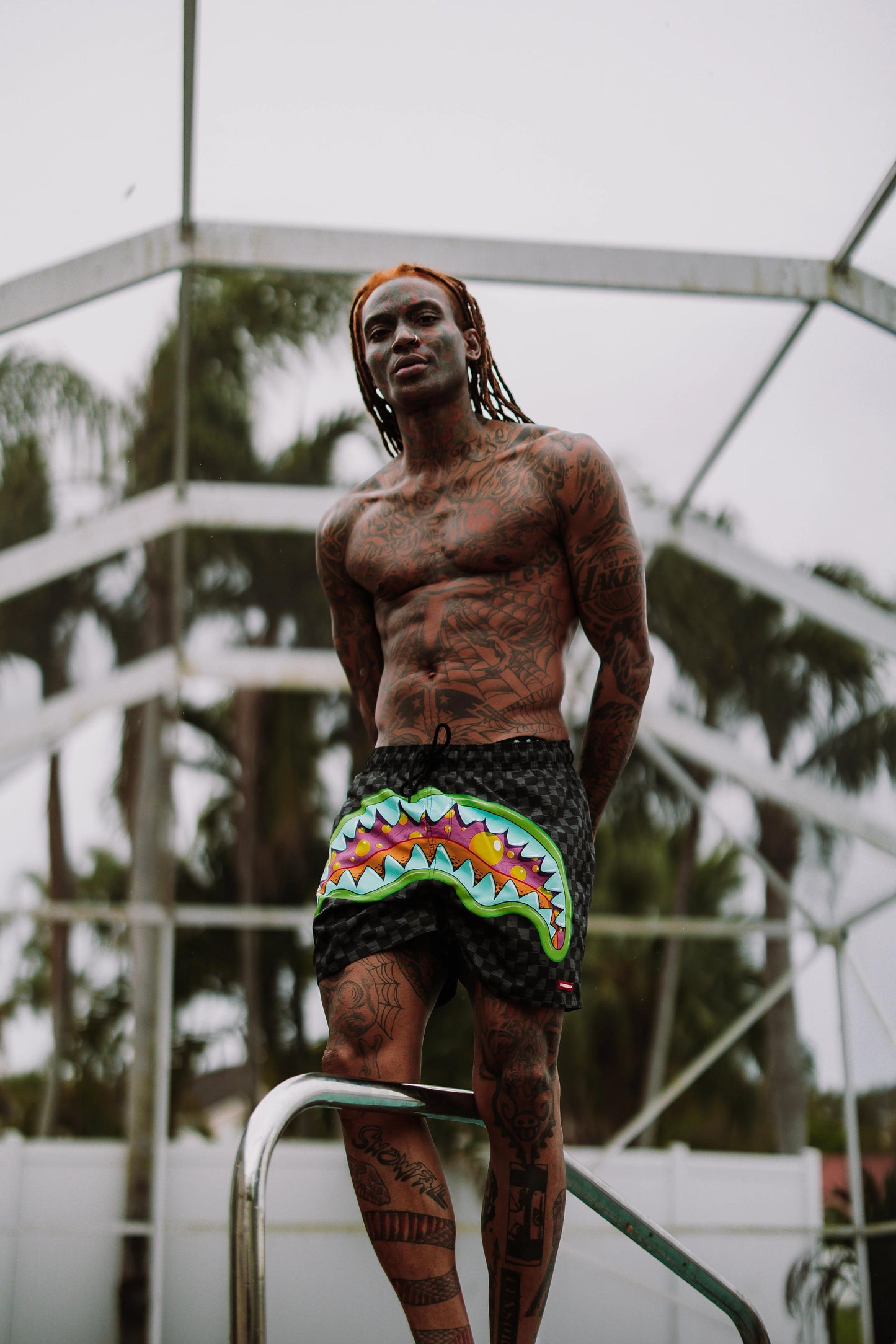 Sprayground SLIME TAKEOVER SWIM SHORTS