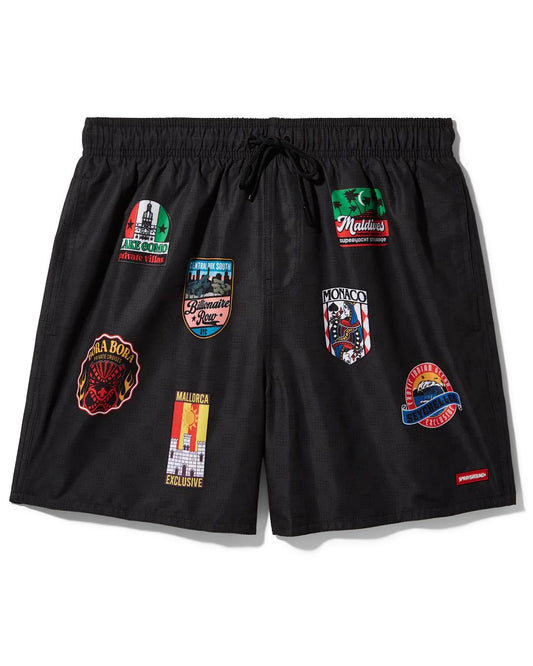 Sprayground GLOBAL MOGUL BILLIONAIRE SWIM SHORTS
