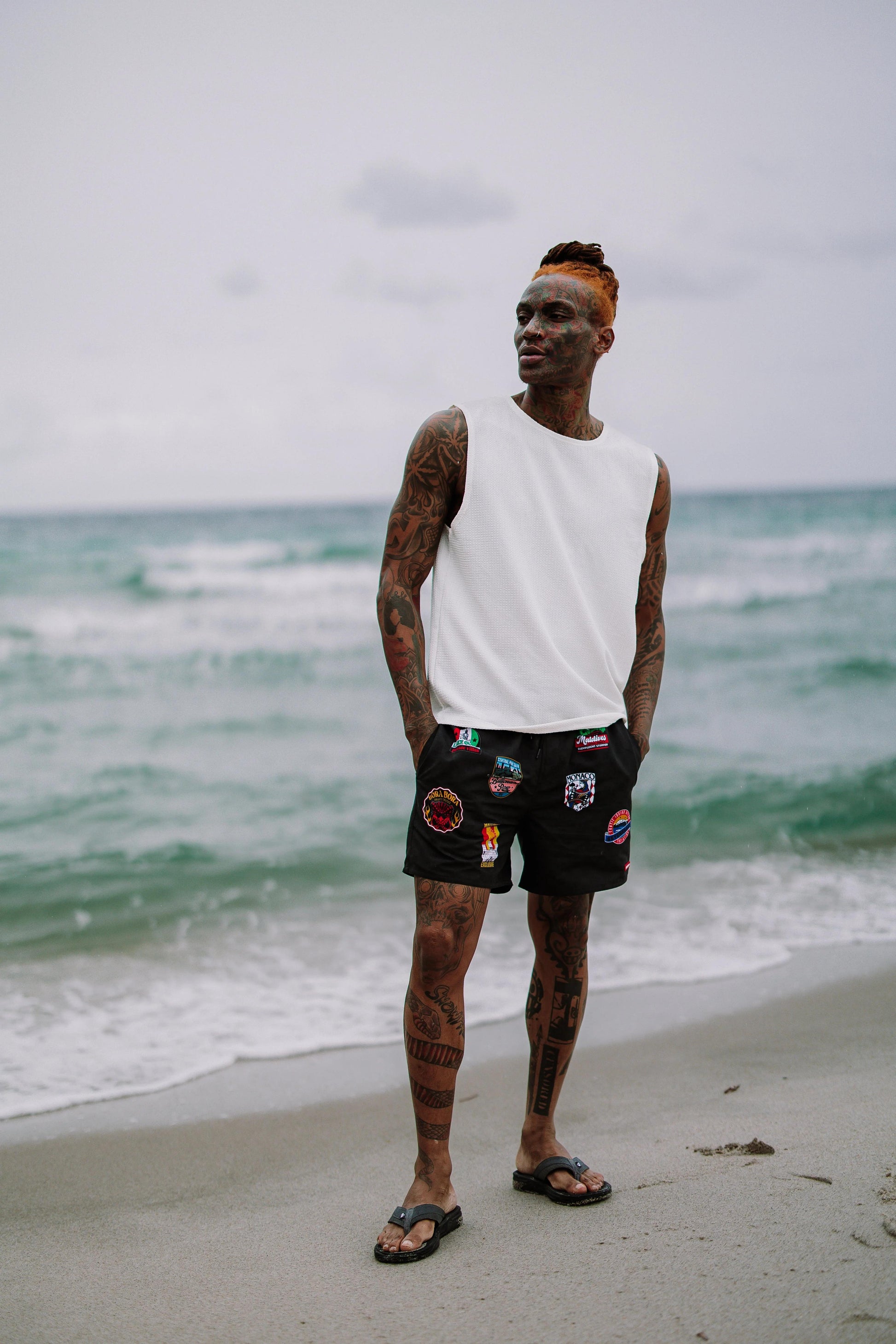 Sprayground GLOBAL MOGUL BILLIONAIRE SWIM SHORTS
