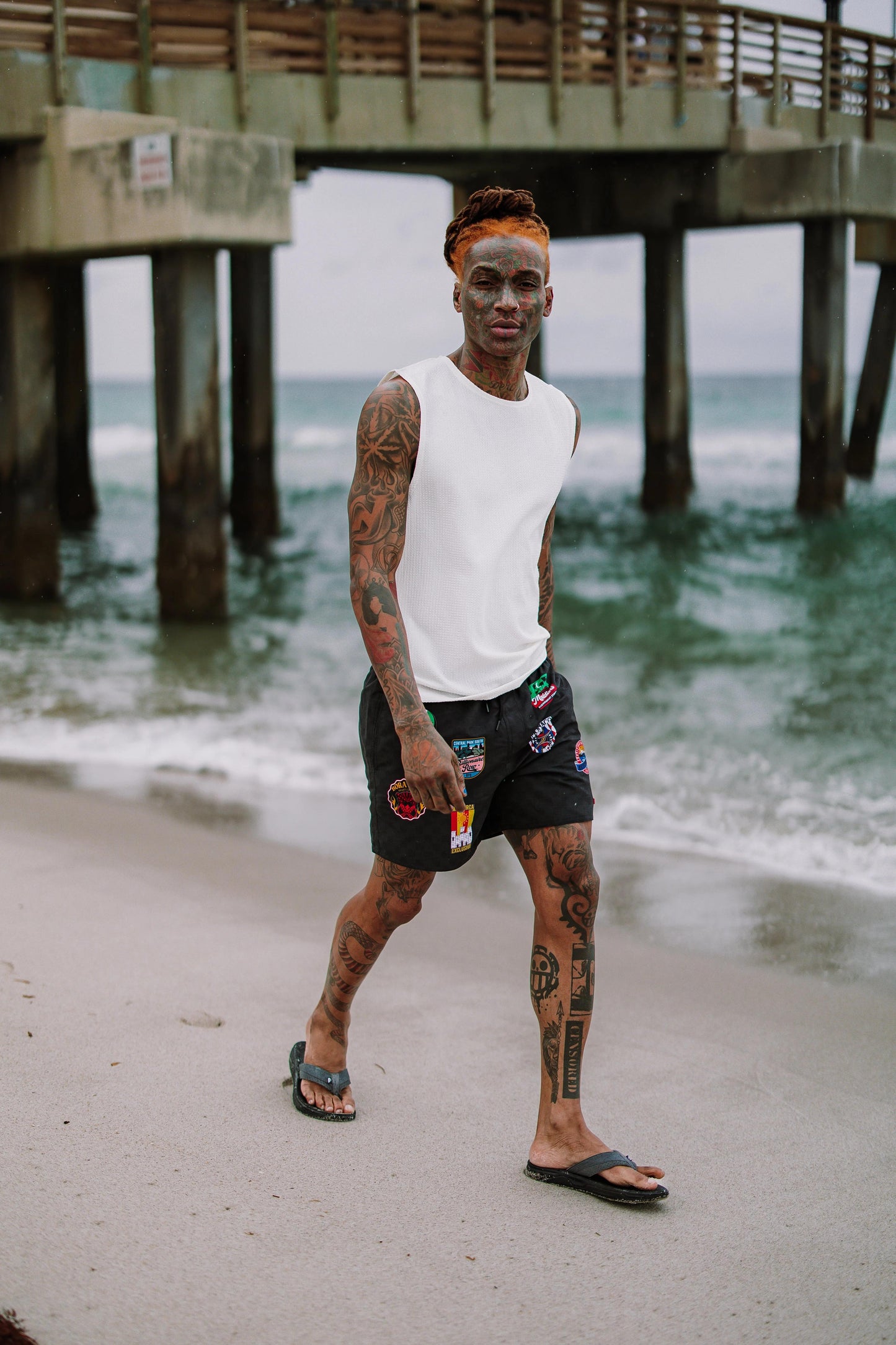 Sprayground GLOBAL MOGUL BILLIONAIRE SWIM SHORTS