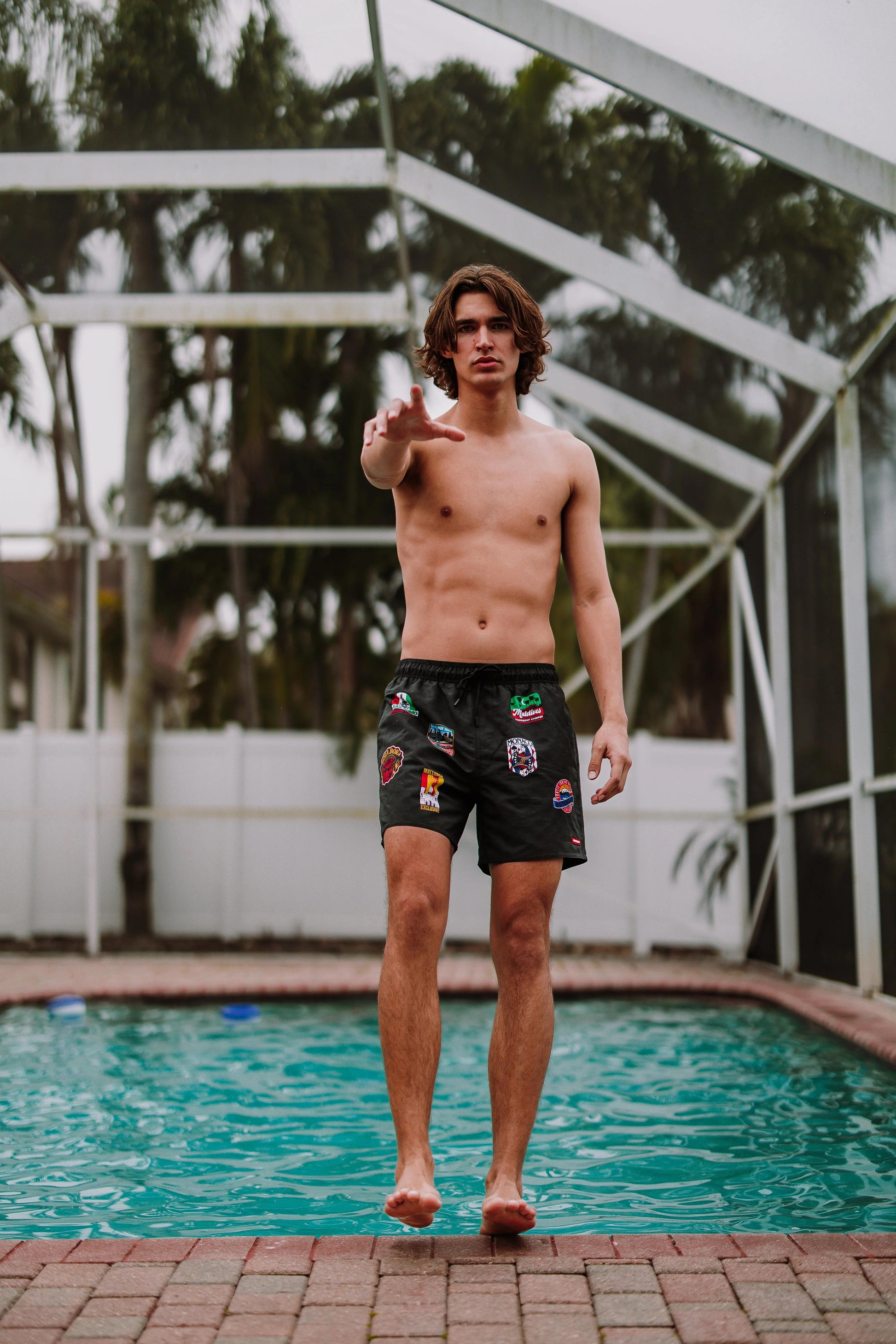 Sprayground GLOBAL MOGUL BILLIONAIRE SWIM SHORTS
