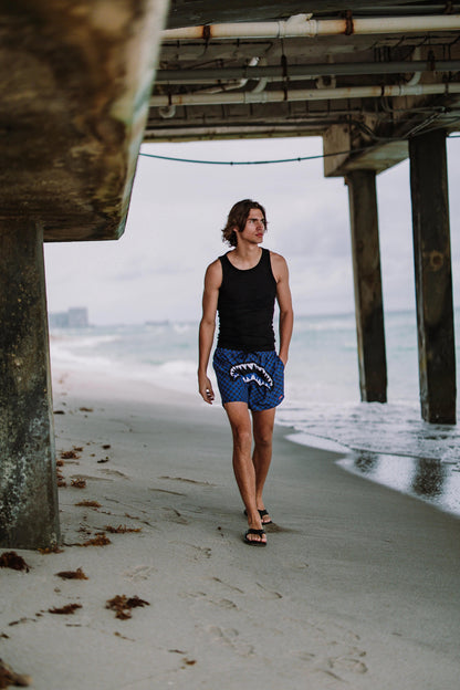Sprayground MIDNIGHT MAGIC SHARKS IN PARIS SWIM SHORTS
