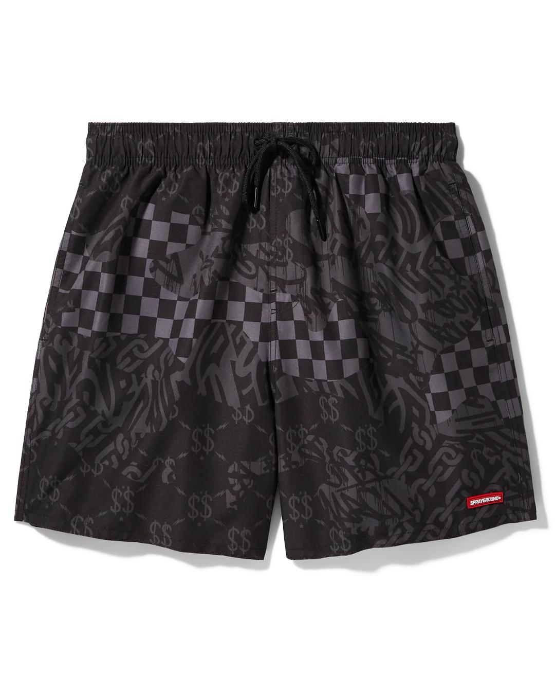 Sprayground 3AM CHECK SWIM SHORTS