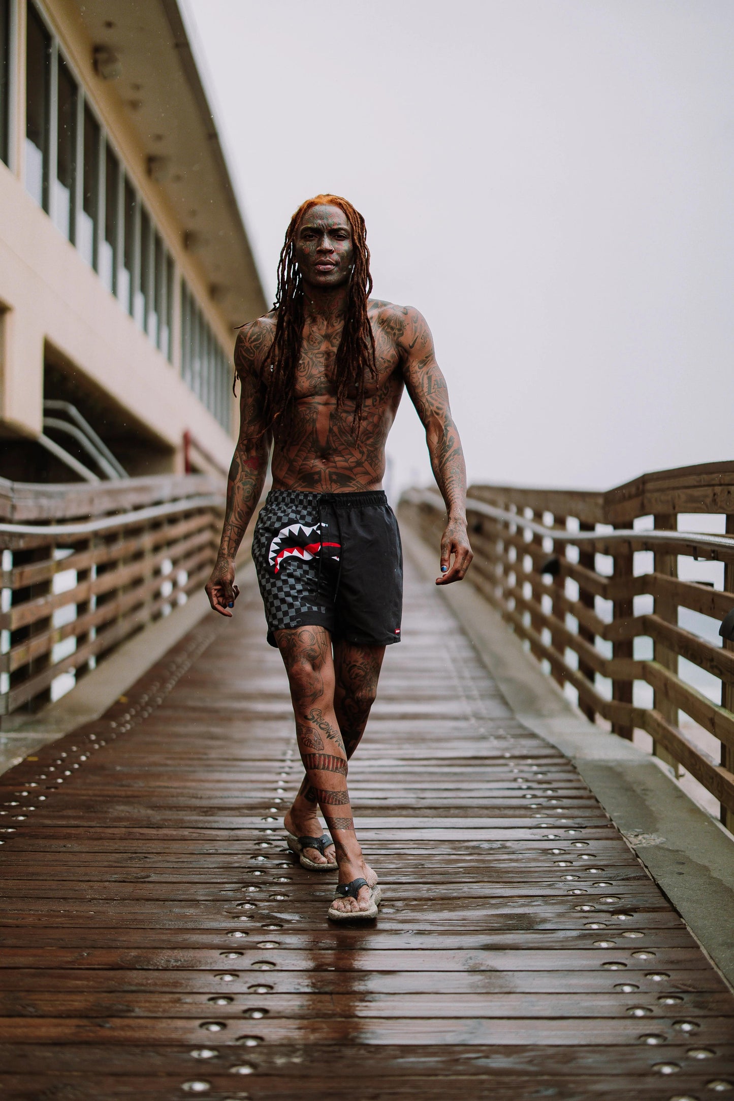 Sprayground SPEED SHARK SIDE SWIPE SWIM SHORTS