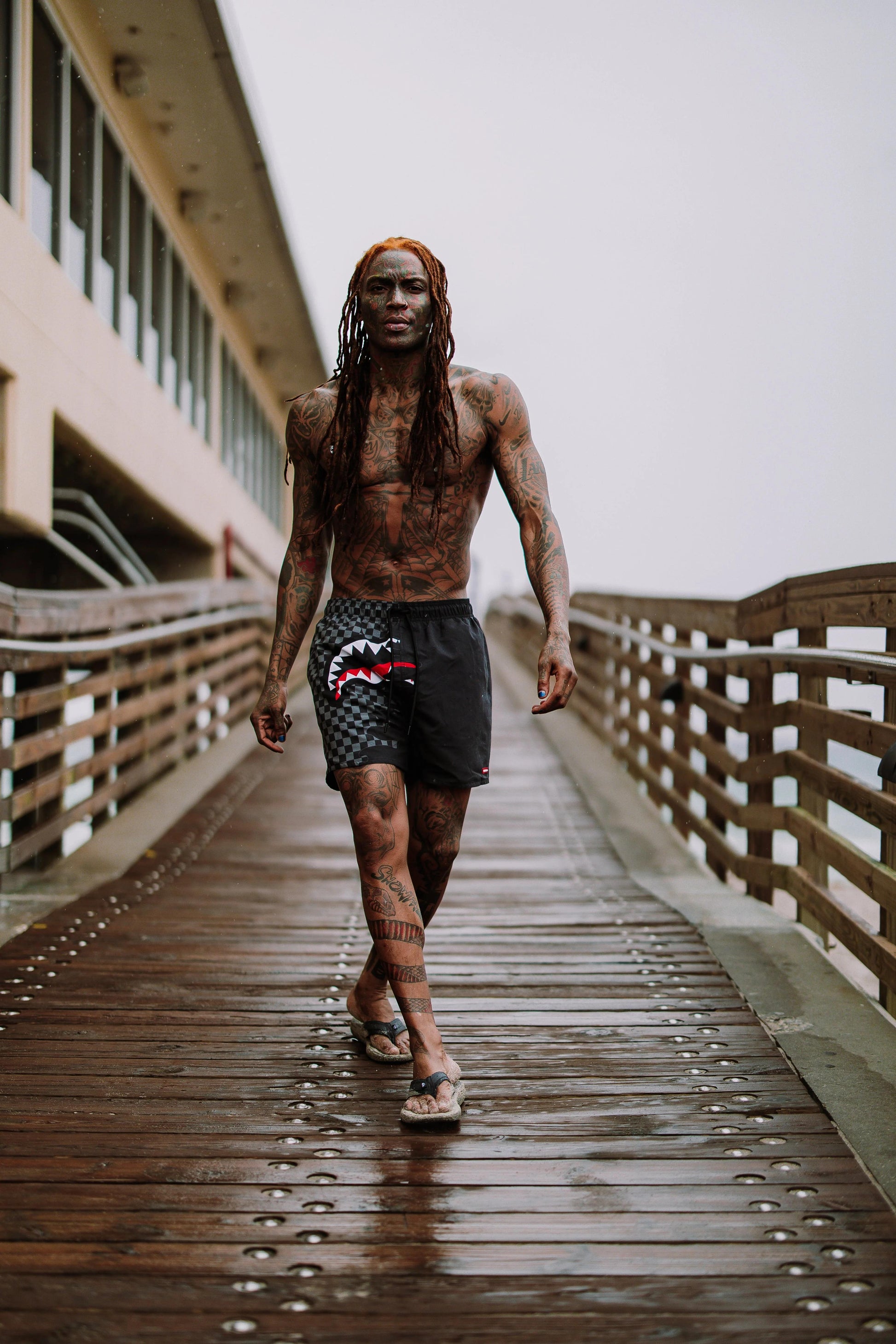 Sprayground SPEED SHARK SIDE SWIPE SWIM SHORTS