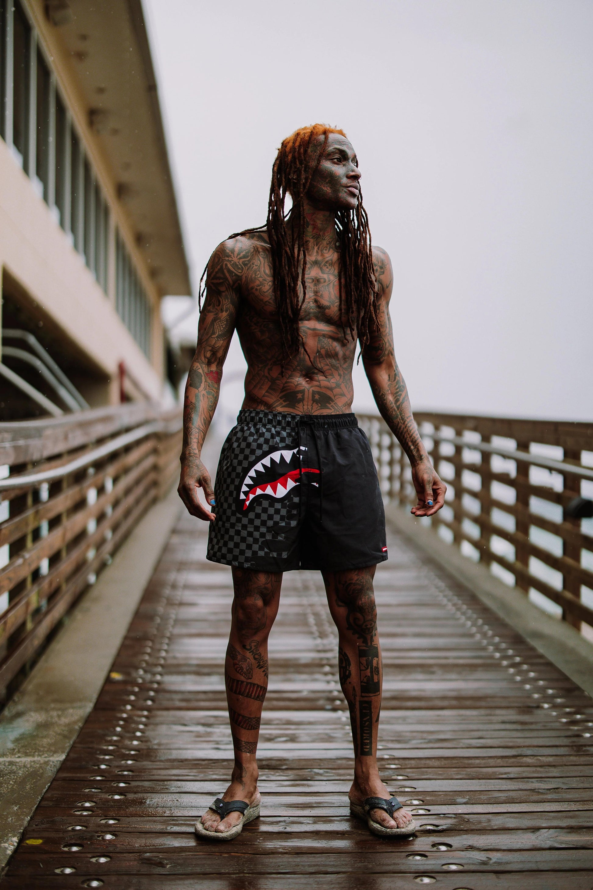 Sprayground SPEED SHARK SIDE SWIPE SWIM SHORTS