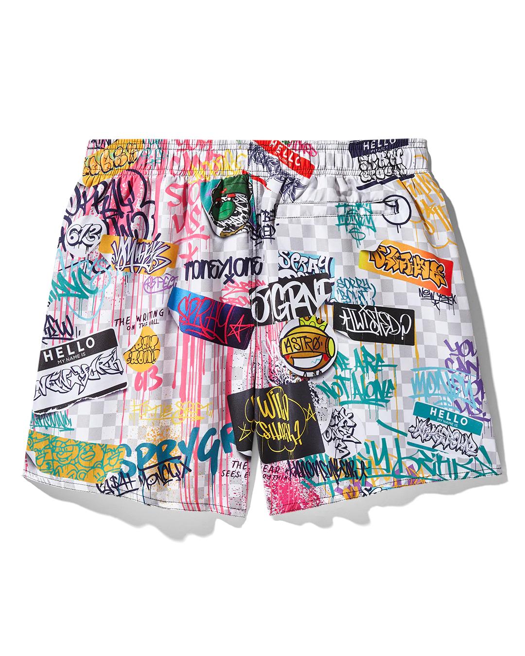 Sprayground CREATE ANOTHER DAY SWIM SHORTS
