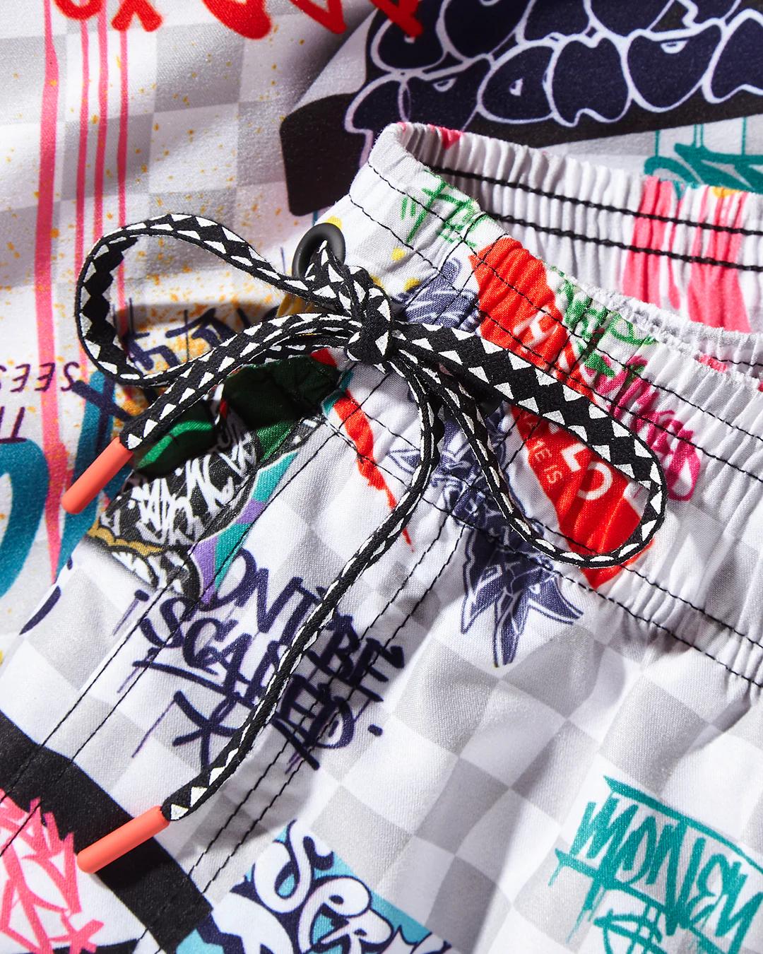 Sprayground CREATE ANOTHER DAY SWIM SHORTS