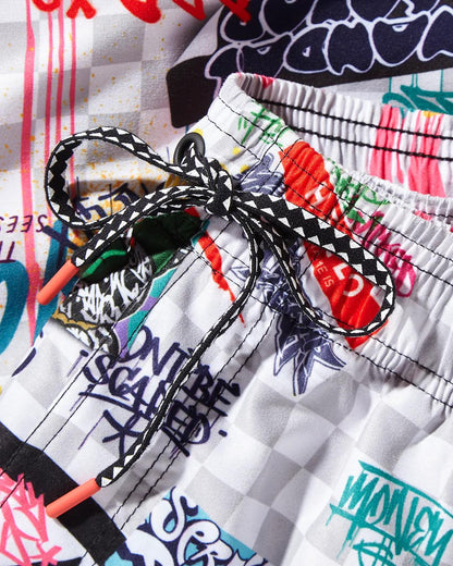 Sprayground CREATE ANOTHER DAY SWIM SHORTS