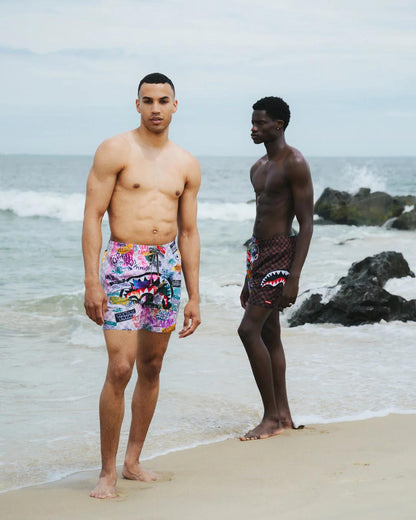Sprayground CREATE ANOTHER DAY SWIM SHORTS