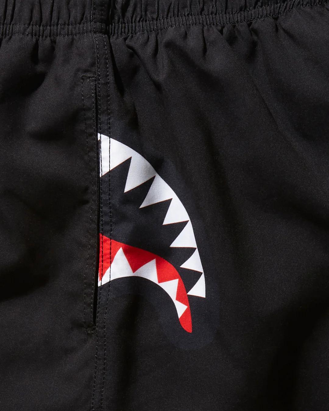 Sprayground SHARK CENTRAL MIDNIGHT SWIM TRUNKS