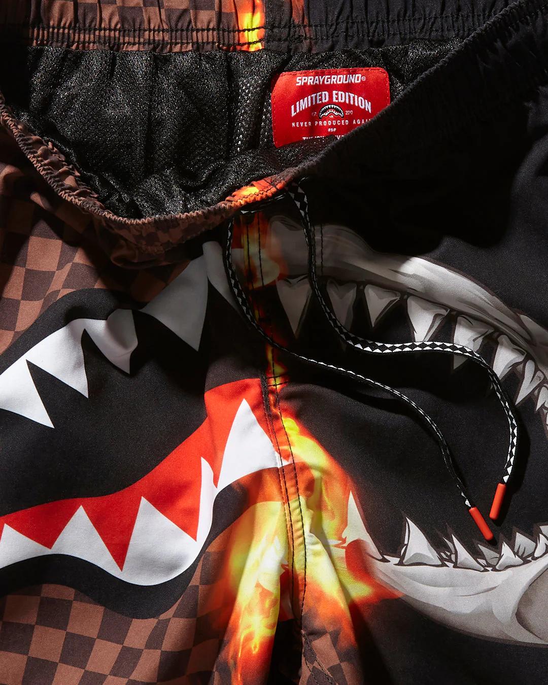 Sprayground SHARKS IN PARIS UNSTOPPABLE SWIM TRUNKS