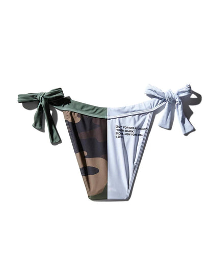Sprayground SPLIT BITE CAMO BIKINI