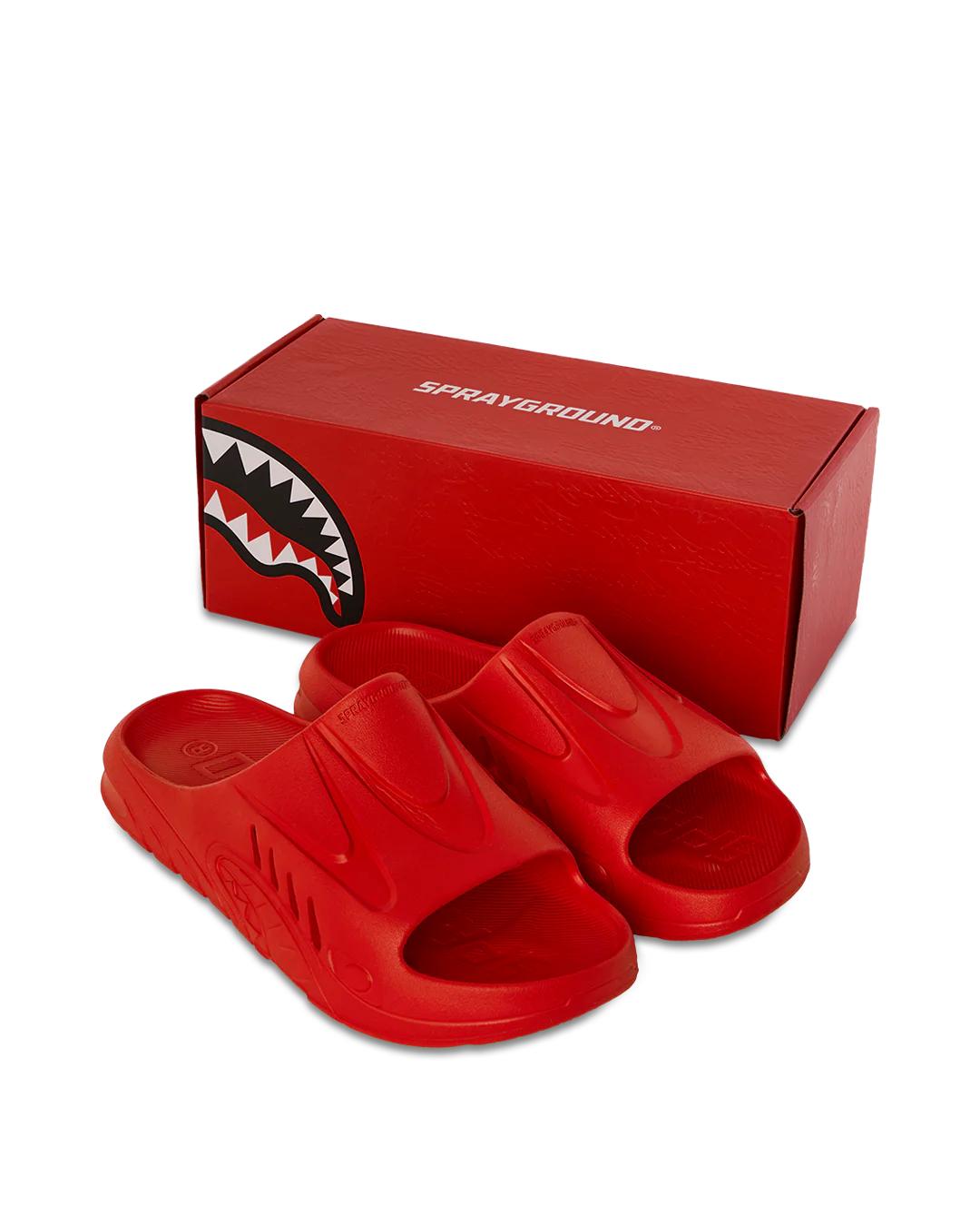 Sprayground SHARK SLIDE (RED)