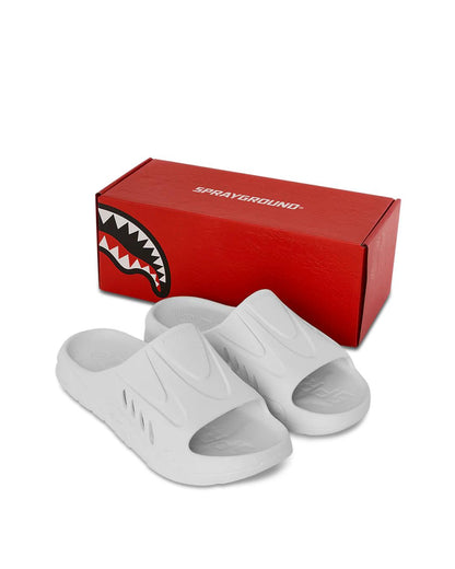 Sprayground SHARK SLIDE (WHT)