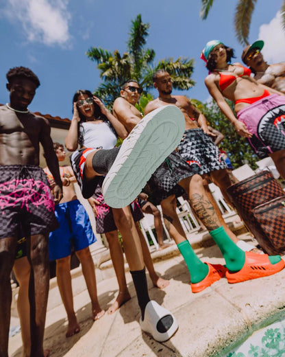 Sprayground SHARK SLIDE (WHT)