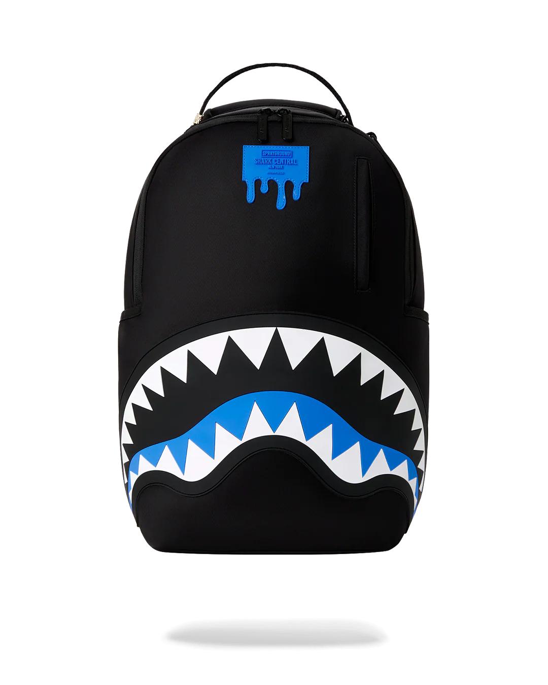 Sprayground SHARK CENTRAL PASSPORT (BLUE) BACKPACK
