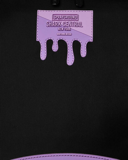 Sprayground SHARK CENTRAL PASSPORT (PURPLE) BACKPACK