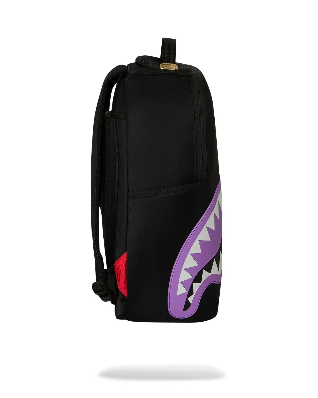 Sprayground SHARK CENTRAL PASSPORT (PURPLE) BACKPACK