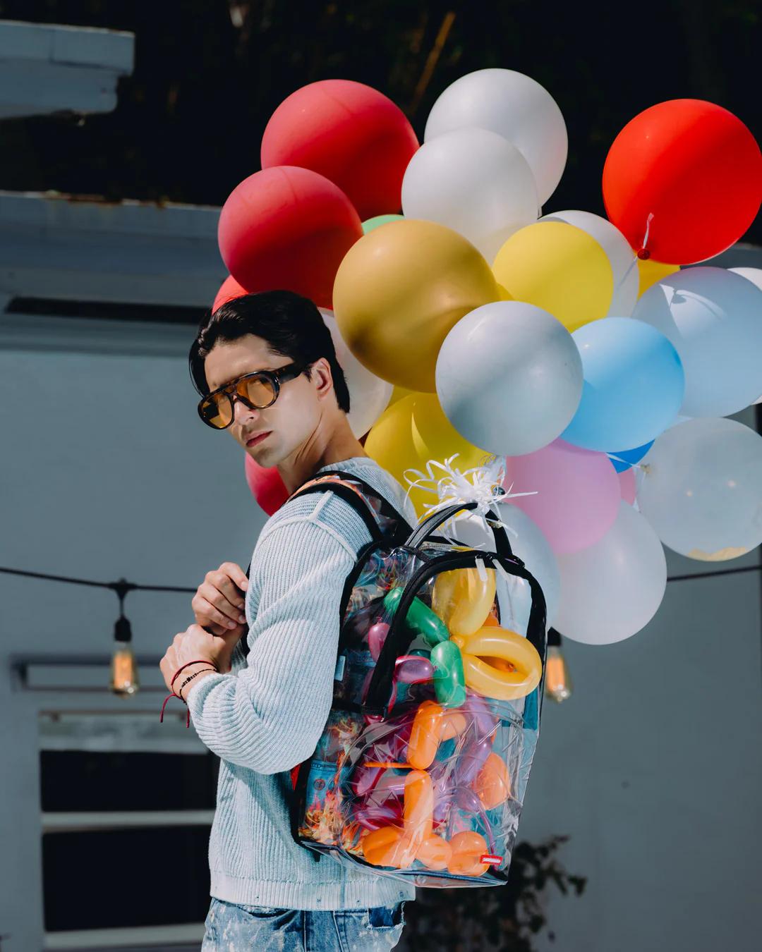 Sprayground STAY UP - CLEAR BACKPACK