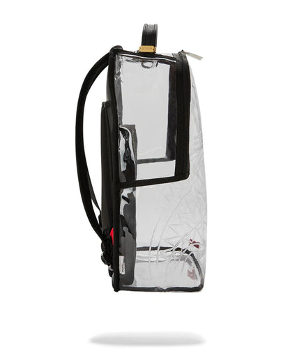 Sprayground SHARK CENTRAL - CLEAR BACKPACK