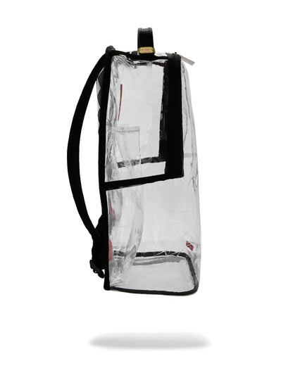 Sprayground FULLY CLEAR EMBOSSED BOSS BACKPACK