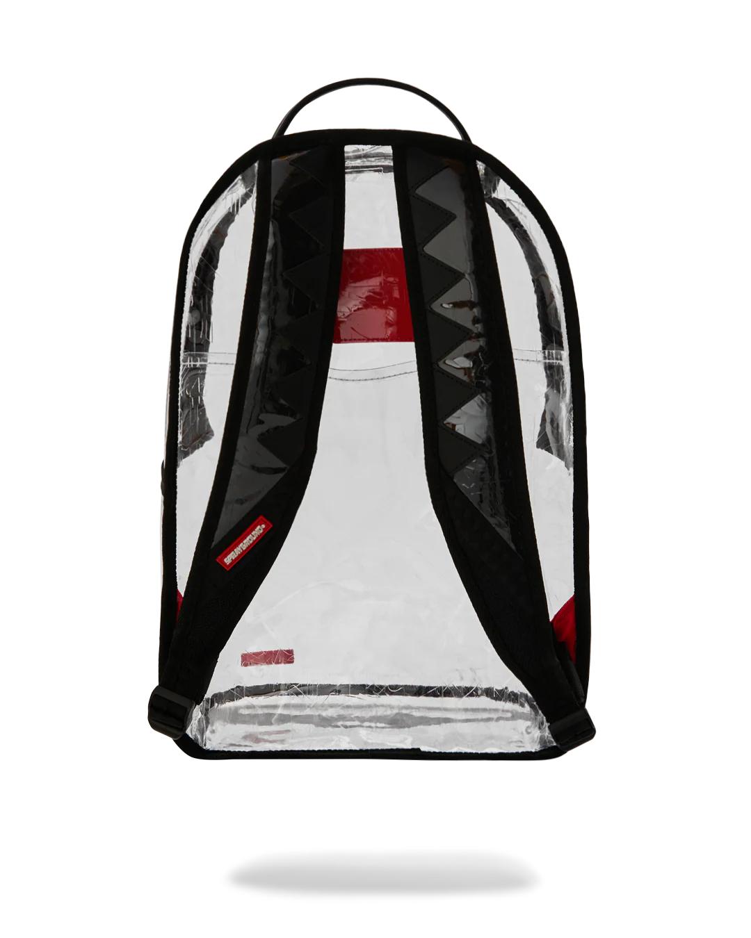 Sprayground FULLY CLEAR EMBOSSED BOSS BACKPACK