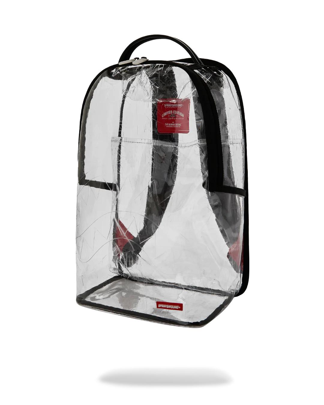 Sprayground FULLY CLEAR EMBOSSED BOSS BACKPACK