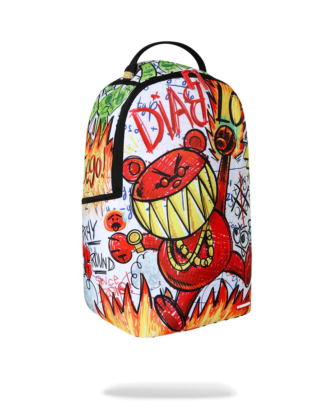 Sprayground DOODLE DIABLO ESSAY BACKPACK