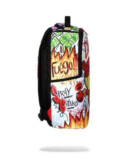 Sprayground DOODLE DIABLO ESSAY BACKPACK